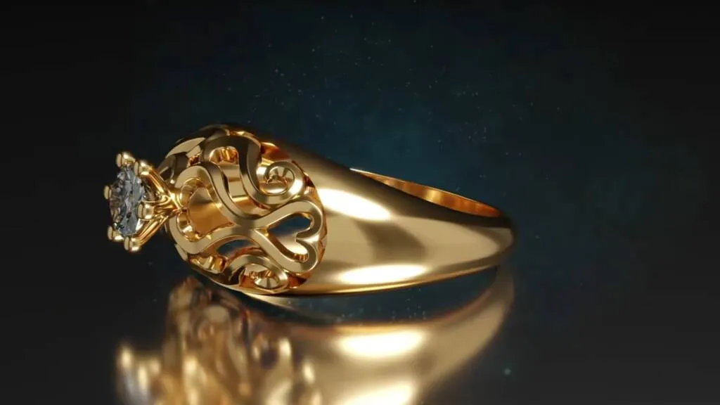 Gold Ring Render 2