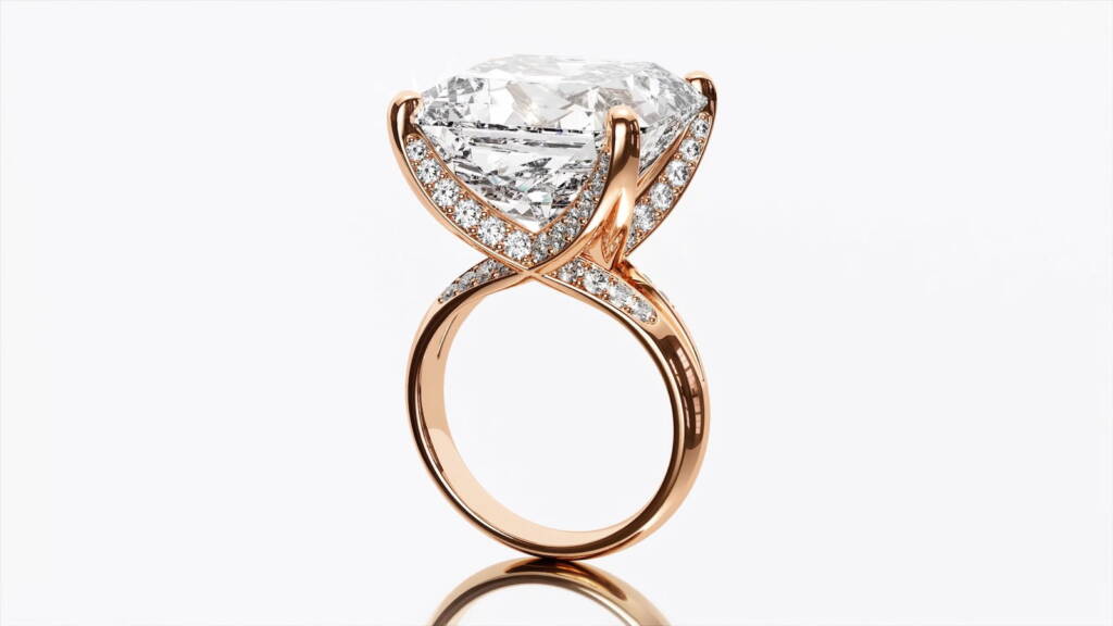 Rose Gold Ring Detail